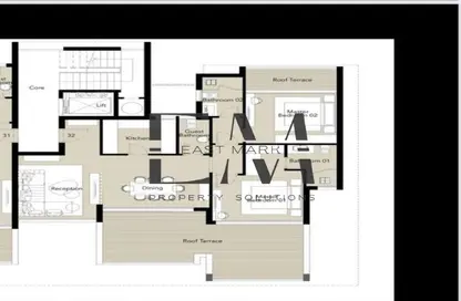 Penthouse - 2 Bedrooms - 2 Bathrooms for sale in PX Palm Hills - 6 October Compounds - 6 October City - Giza