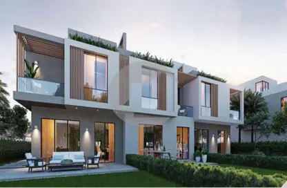 Twin House - 4 Bedrooms - 5 Bathrooms for sale in Solana - New Zayed City - Sheikh Zayed City - Giza