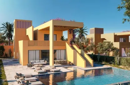 Townhouse - 4 Bedrooms - 5 Bathrooms for sale in Cyan - Al Gouna - Hurghada - Red Sea