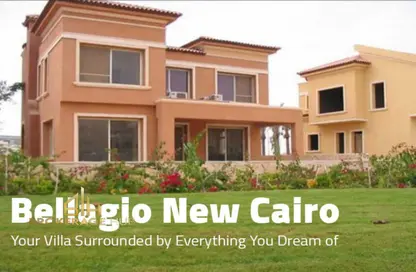 Twin House - 4 Bedrooms - 4 Bathrooms for rent in Bellagio - Ext North Inves Area - New Cairo City - Cairo