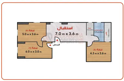 محل تجاري - استوديو للايجار في شارع ابو قير - الإبراهيمية - حي وسط - الاسكندرية