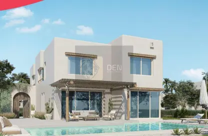 Chalet - 2 Bedrooms - 2 Bathrooms for sale in Hacienda Waters - Qesm Ad Dabaah - North Coast