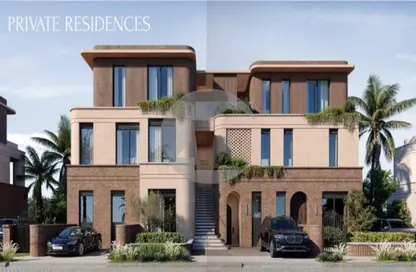 Apartment - 3 Bedrooms - 3 Bathrooms for sale in Crescent Walk - 5th Settlement Compounds - The 5th Settlement - New Cairo City - Cairo