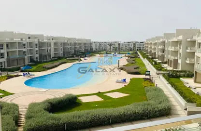 Chalet - 3 Bedrooms - 3 Bathrooms for sale in Aroma Beach - Al Ain Al Sokhna - Suez