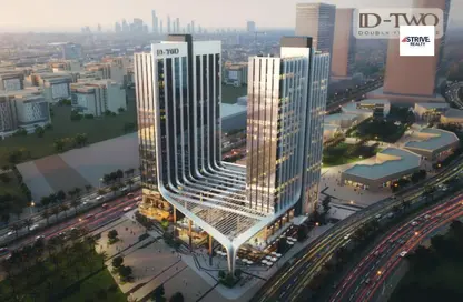 Shop - Studio - 2 Bathrooms for sale in Double Two Tower - Central Business District - New Capital City - Cairo