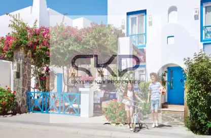 Twin House - 4 Bedrooms - 5 Bathrooms for sale in Mountain View - Ras Al Hekma - North Coast