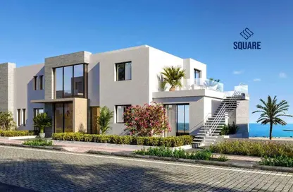 Townhouse - 4 Bedrooms - 4 Bathrooms for sale in Majada - Al Ain Al Sokhna - Suez