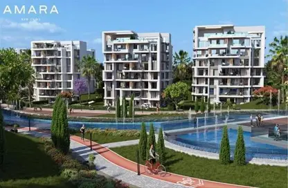 Apartment - 3 Bedrooms - 3 Bathrooms for sale in Amara - El Lotus - New Cairo City - Cairo