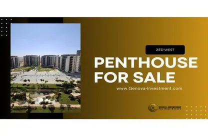 Penthouse - 4 Bedrooms - 4 Bathrooms for rent in Zed Towers - Sheikh Zayed Compounds - Sheikh Zayed City - Giza