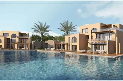 Twin House - 3 Bedrooms - 3 Bathrooms for sale in Swan Lake - Al Gouna - Hurghada - Red Sea