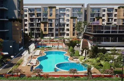 Apartment - 2 Bedrooms - 1 Bathroom for sale in Valencia Valley - Al Andalus District - New Cairo City - Cairo