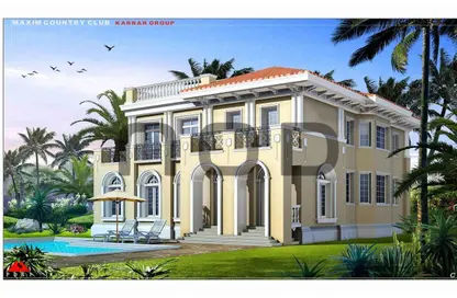 Villa - 5 Bedrooms - 5 Bathrooms for sale in Royal Maxim - 5th Settlement Compounds - The 5th Settlement - New Cairo City - Cairo