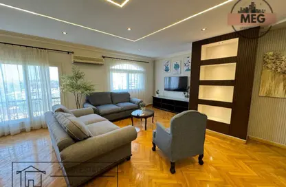 Apartment - 3 Bedrooms - 2 Bathrooms for rent in Degla Square - Degla - Hay El Maadi - Cairo