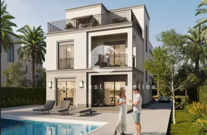 Villa - 4 Bedrooms - 4 Bathrooms for sale in Belle Vie - New Zayed City - Sheikh Zayed City - Giza