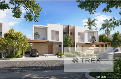 Twin House - 4 Bedrooms - 5 Bathrooms for sale in June - Ras Al Hekma - North Coast