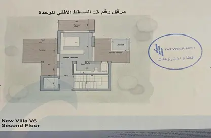 فيلا - 4 غرف نوم - 4 حمامات للبيع في المونت جلاله - العين السخنة - السويس