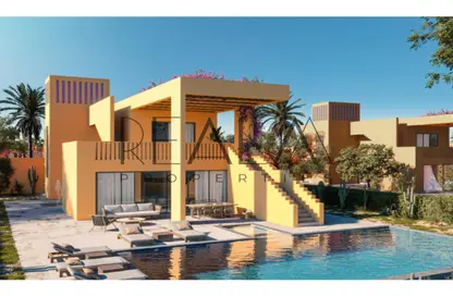 Twin House - 3 Bedrooms - 3 Bathrooms for sale in North Bay - Al Gouna - Hurghada - Red Sea