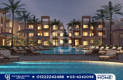 Chalet - 3 Bedrooms - 2 Bathrooms for sale in Lasirena Resort - Al Ain Al Sokhna - Suez