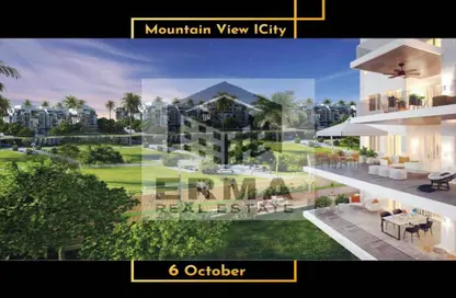 Apartment - 2 Bedrooms - 2 Bathrooms for sale in Mountain View 4 - 6 October Compounds - 6 October City - Giza