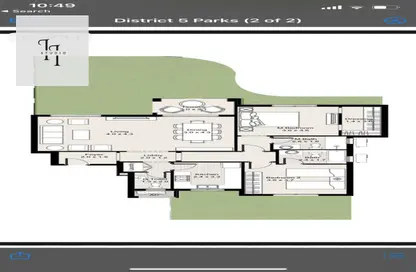 Apartment - 2 Bedrooms - 2 Bathrooms for sale in District 5 - 5th Settlement Compounds - The 5th Settlement - New Cairo City - Cairo