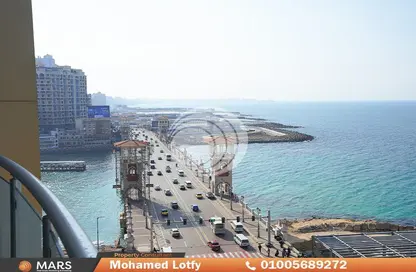 Apartment - 2 Bedrooms - 2 Bathrooms for sale in Stanley Bridge - Stanley - Hay Sharq - Alexandria