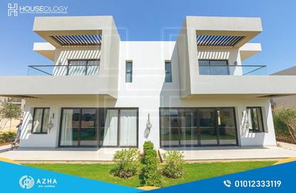 Twin House - 3 Bedrooms - 3 Bathrooms for sale in Azha - Al Ain Al Sokhna - Suez