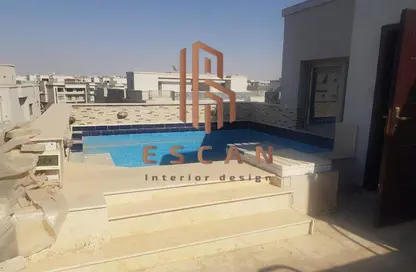 Penthouse - 2 Bedrooms - 2 Bathrooms for rent in Galleria Moon Valley - South Investors Area - New Cairo City - Cairo