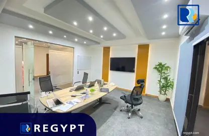 Office Space - Studio - 2 Bathrooms for rent in Street 257 - New Maadi - Hay El Maadi - Cairo