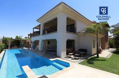 Villa - 7+ Bedrooms - 6 Bathrooms for rent in Marassi - Sidi Abdel Rahman - North Coast