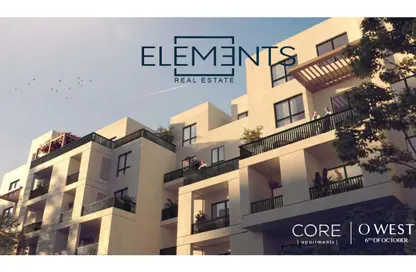 Apartment - 2 Bedrooms - 2 Bathrooms for sale in O West - 6 October Compounds - 6 October City - Giza