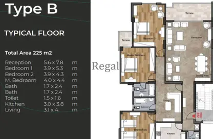 Apartment - 4 Bedrooms - 3 Bathrooms for sale in Promenade New Cairo - 5th Settlement Compounds - The 5th Settlement - New Cairo City - Cairo