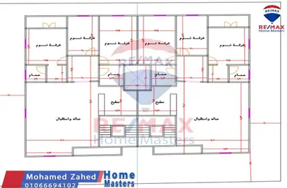 شقة - 3 غرف نوم - 3 حمامات للبيع في دمياط الجديدة - دمياط