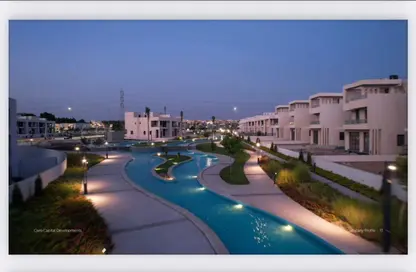 Townhouse - 5 Bedrooms - 5 Bathrooms for sale in Lake West - Sheikh Zayed Compounds - Sheikh Zayed City - Giza