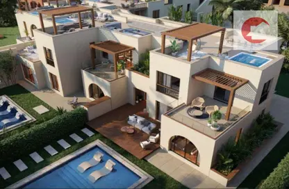 Penthouse - 3 Bedrooms - 4 Bathrooms for sale in Mangroovy Residence - Al Gouna - Hurghada - Red Sea