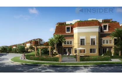 Townhouse - 3 Bedrooms - 4 Bathrooms for sale in Sarai - Mostakbal City Compounds - Mostakbal City - Future City - Cairo