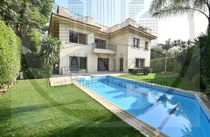 Villa - 6 Bedrooms - 5 Bathrooms for rent in Katameya Heights - El Katameya Compounds - El Katameya - New Cairo City - Cairo