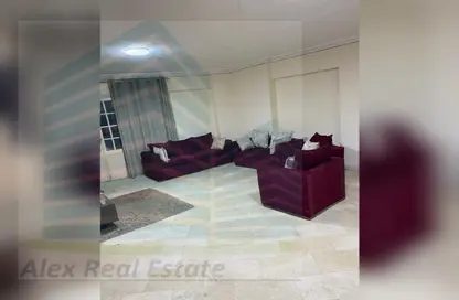 Apartment - 3 Bedrooms - 3 Bathrooms for rent in Shaarawy St. - Laurent - Hay Sharq - Alexandria