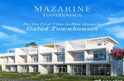 Townhouse - 5 Bedrooms - 5 Bathrooms for sale in Mazarine - New Alamein City - Al Alamein - North Coast