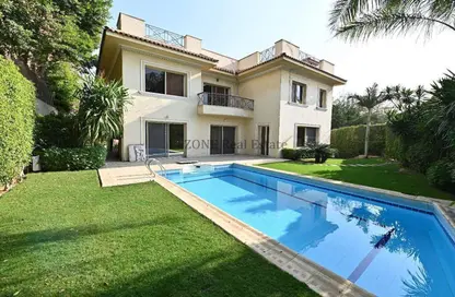 Villa - 5 Bedrooms - 6 Bathrooms for rent in Katameya Heights - El Katameya Compounds - El Katameya - New Cairo City - Cairo