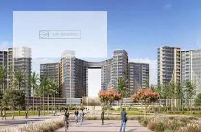 Apartment - 1 Bedroom - 1 Bathroom for sale in Village Views - Zed Towers - Sheikh Zayed Compounds - Sheikh Zayed City - Giza