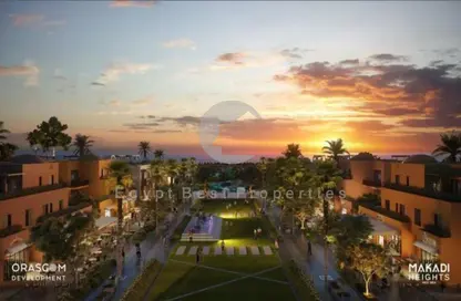 Duplex - 3 Bedrooms - 2 Bathrooms for sale in Makadi Orascom Resort - Makadi - Hurghada - Red Sea