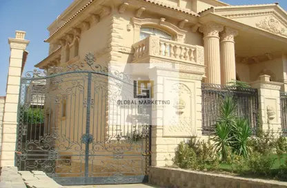 Villa - 7 Bathrooms for rent in Al Shouyfat - 5th Settlement Compounds - The 5th Settlement - New Cairo City - Cairo