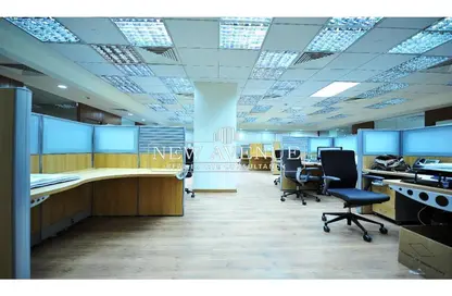 Office Space - Studio - 1 Bathroom for rent in Bank Center Street - South Teseen St. - The 5th Settlement - New Cairo City - Cairo