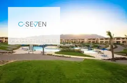 Chalet - 2 Bedrooms - 2 Bathrooms for sale in La Vista Topaz - La Vista - Al Ain Al Sokhna - Suez