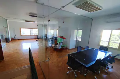 Office Space - Studio - 3 Bathrooms for rent in Street 214 - Degla - Hay El Maadi - Cairo