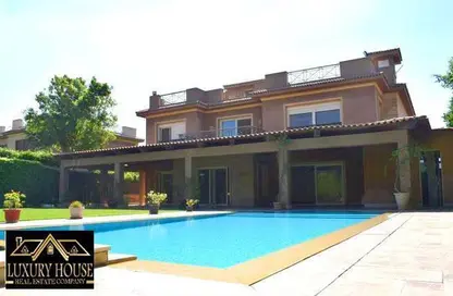 Villa - 4 Bedrooms - 4 Bathrooms for rent in Katameya Heights - El Katameya Compounds - El Katameya - New Cairo City - Cairo