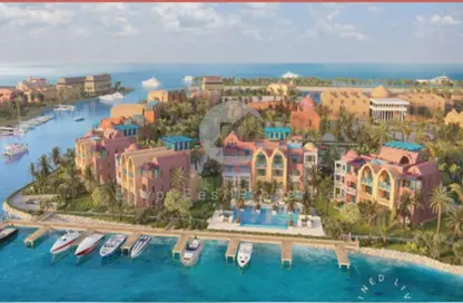 Apartment - 2 Bedrooms - 2 Bathrooms for sale in Shedwan Resort - Al Gouna - Hurghada - Red Sea