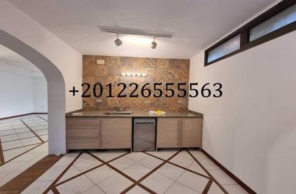 Twin House - 4 Bedrooms - 4 Bathrooms for rent in Street 208 - Degla - Hay El Maadi - Cairo