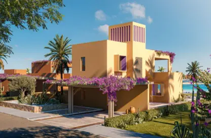 Chalet - 3 Bedrooms - 4 Bathrooms for sale in Mangroovy Residence - Al Gouna - Hurghada - Red Sea