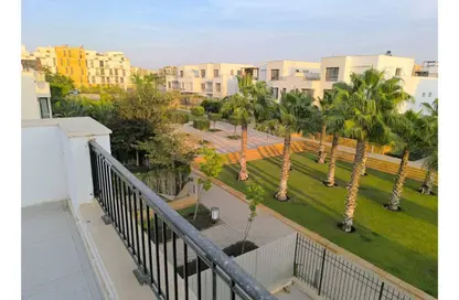 Roof - 1 Bedroom - 1 Bathroom for rent in The Courtyards - Sheikh Zayed Compounds - Sheikh Zayed City - Giza